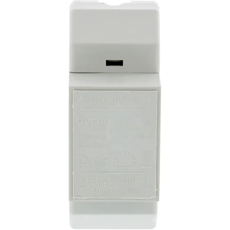 Byron Transformator 7770 8 Volt 1Amp