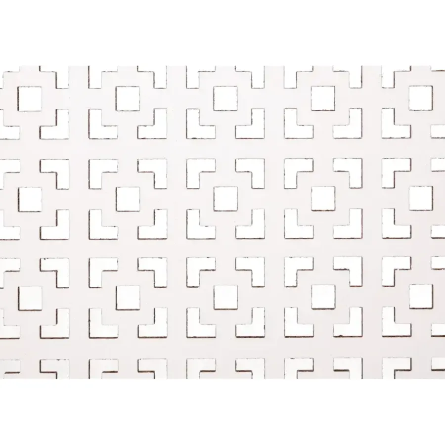 CanDo Decorpaneel Kreta Wit MDF 183x61 cm
