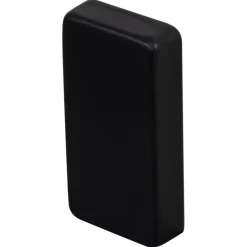 CanDo eindkap Mat Zwart 50X25MM