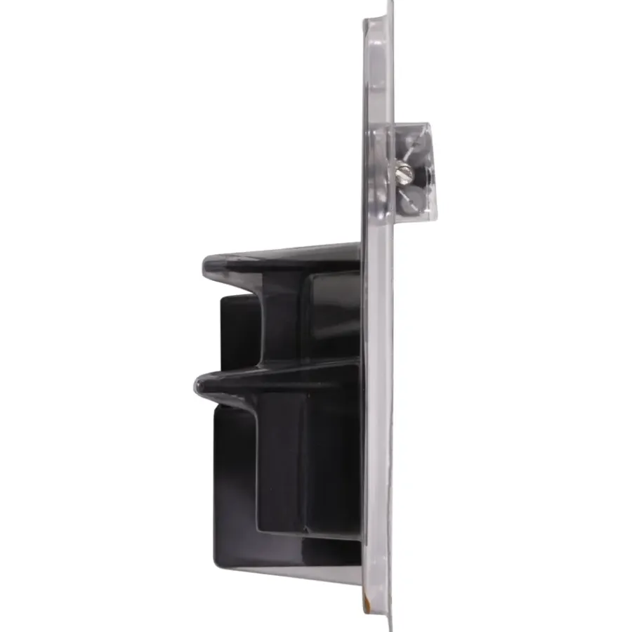 CanDo leuninghouder Milan Mat Zwart (2 stuks)