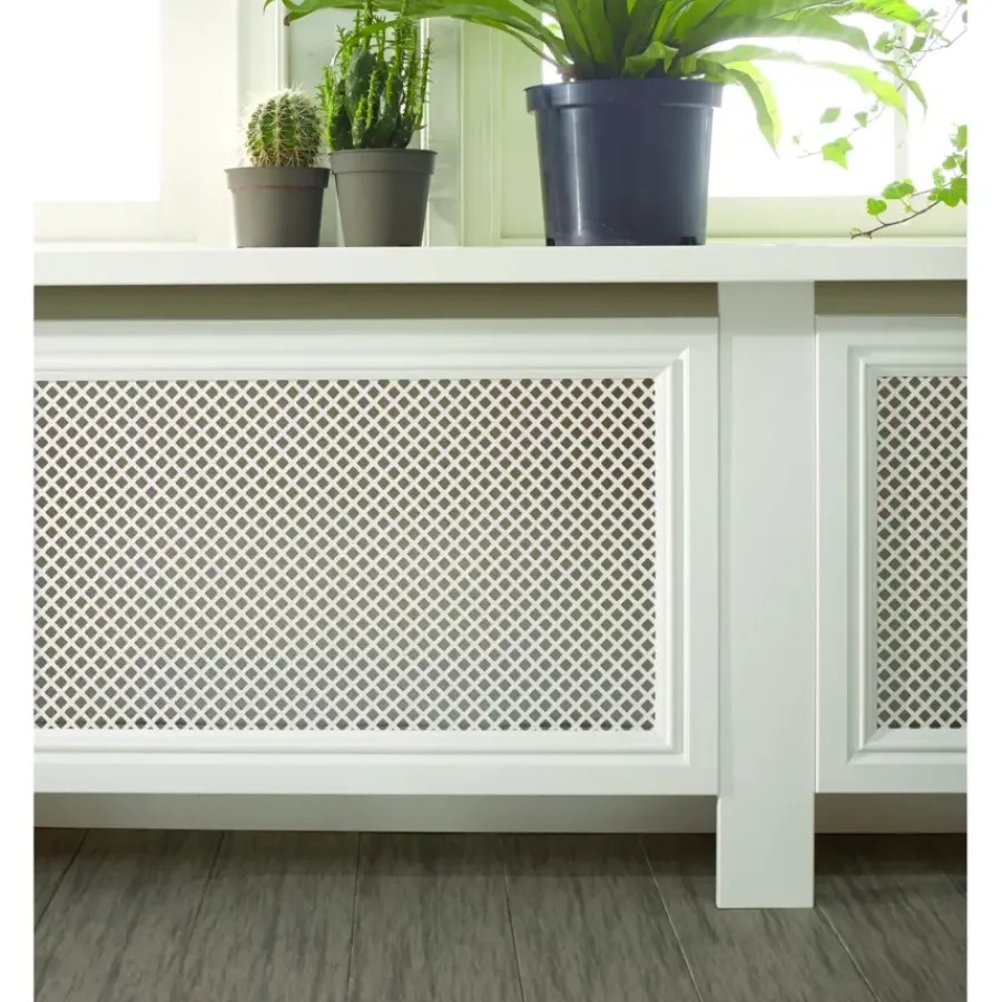 CanDo Radiatorpaneel Traditional Wit MDF 80x50 cm