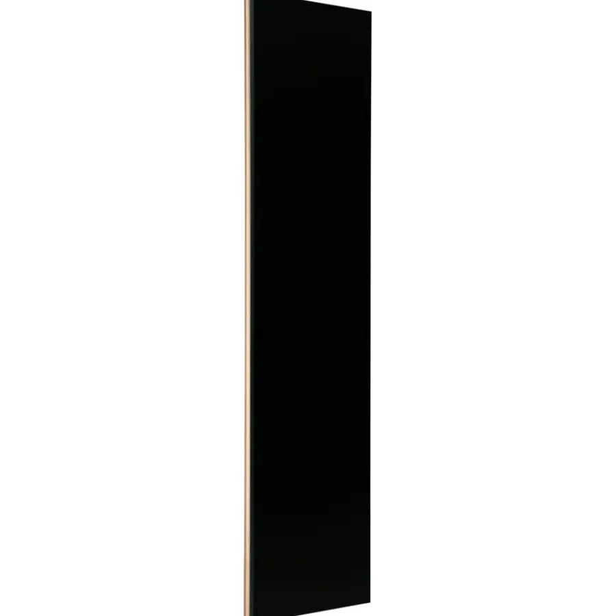 CanDo Radiator Zijpaneel Mix&Match Zwart MDF 110x23,5 cm - 2 Stuks