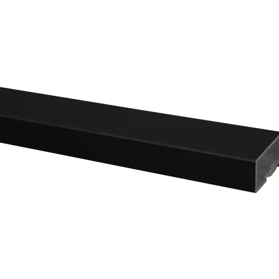 Geen CanDo trapleuning Mat Zwart 270CM 50X25MM