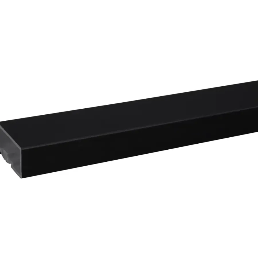 Geen CanDo trapleuning Mat Zwart 270CM 50X25MM