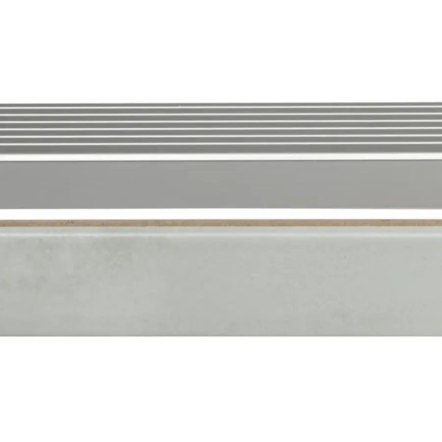 Geen CanDo Traprenovatie Afwerklijst Beton Licht Grijs 130x5 cm