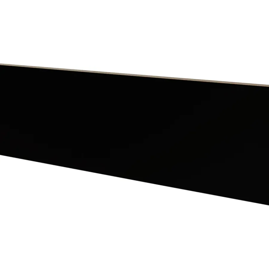 CanDo Traprenovatie Stootbord Zwart 20x130 cm - 3 Stuks