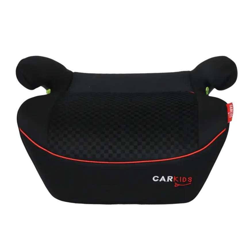 Carkids zitverhoger I-size Alex 125-150cm zwart/rood