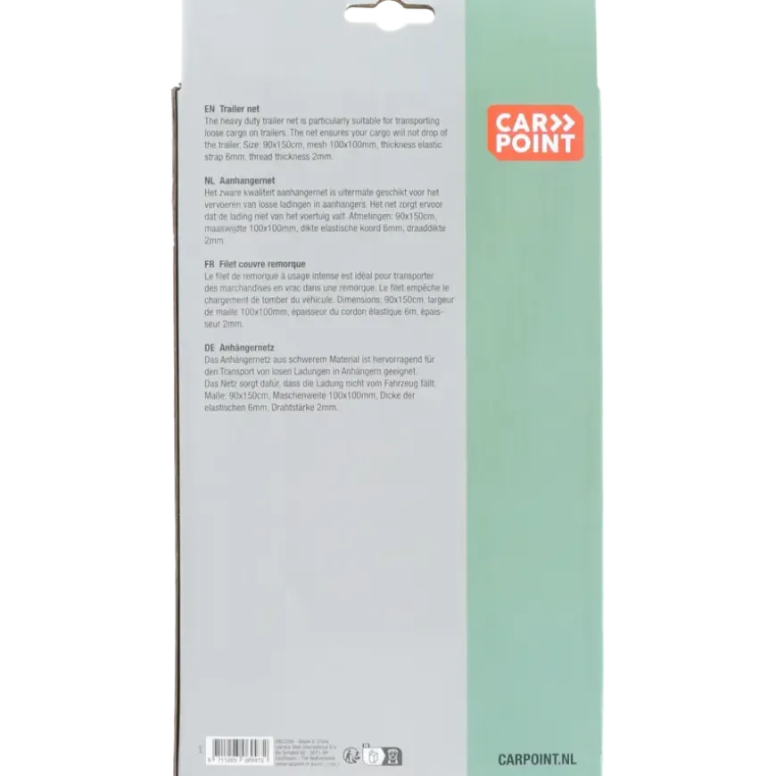 Carpoint Aanhangernet Elastisch 90x150cm