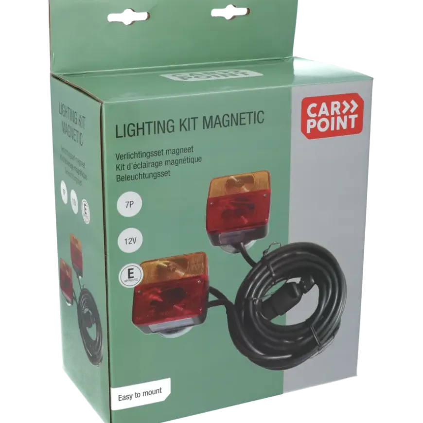 Carpoint Achterlichtset Magneetbevestiging 12V