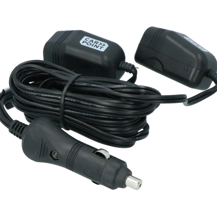Carpoint dubbele verlengkabel tbv 12 volt lengte 2x2M
