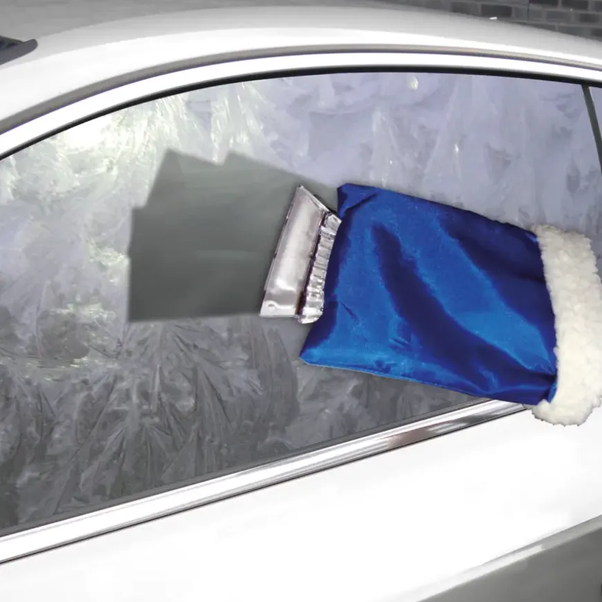 Carpoint ijskrabber met handschoen