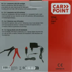 Carpoint Jumpstarter 12V/7AH 2in1 LED