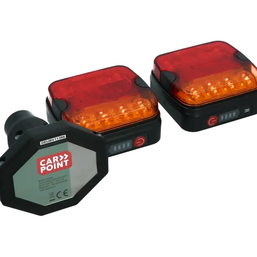 Carpoint magnetische achterlichten LED bluethooth verbinding