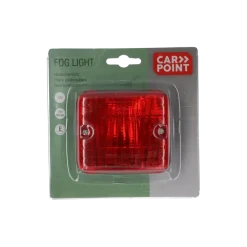 Carpoint Mistachterlicht 70x80mm 12V e4-47333