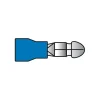 Carpoint Rondstekker 550 Ø 5.0mm blauw blister 10 Stuks