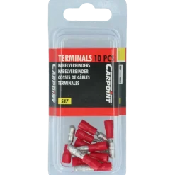 Carpoint Rondstekker 547 Ø 4.0mm rood blister 10 Stuks