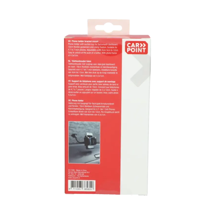 Carpoint Smartphone Houder Klembevestiging