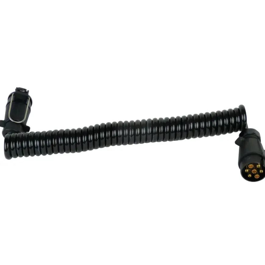 Carpoint spiraal trailer verlengkabel 7p - 7p stekker/stekkerdoos