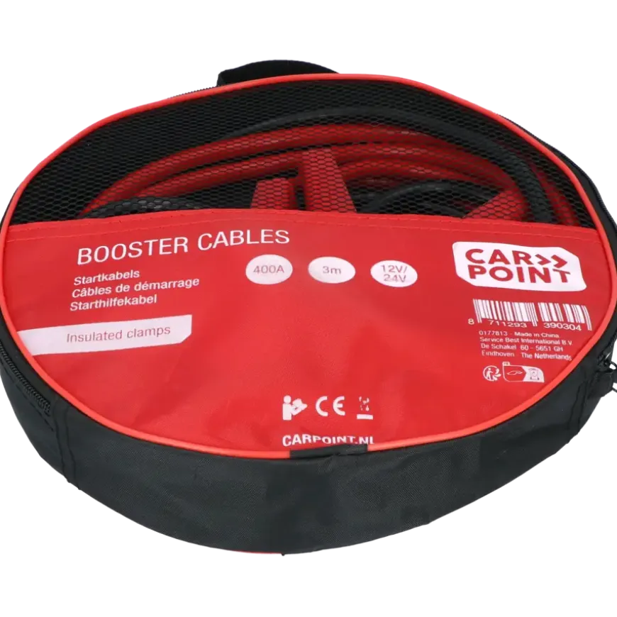 Carpoint startkabel 400A geïsoleerde klemmen