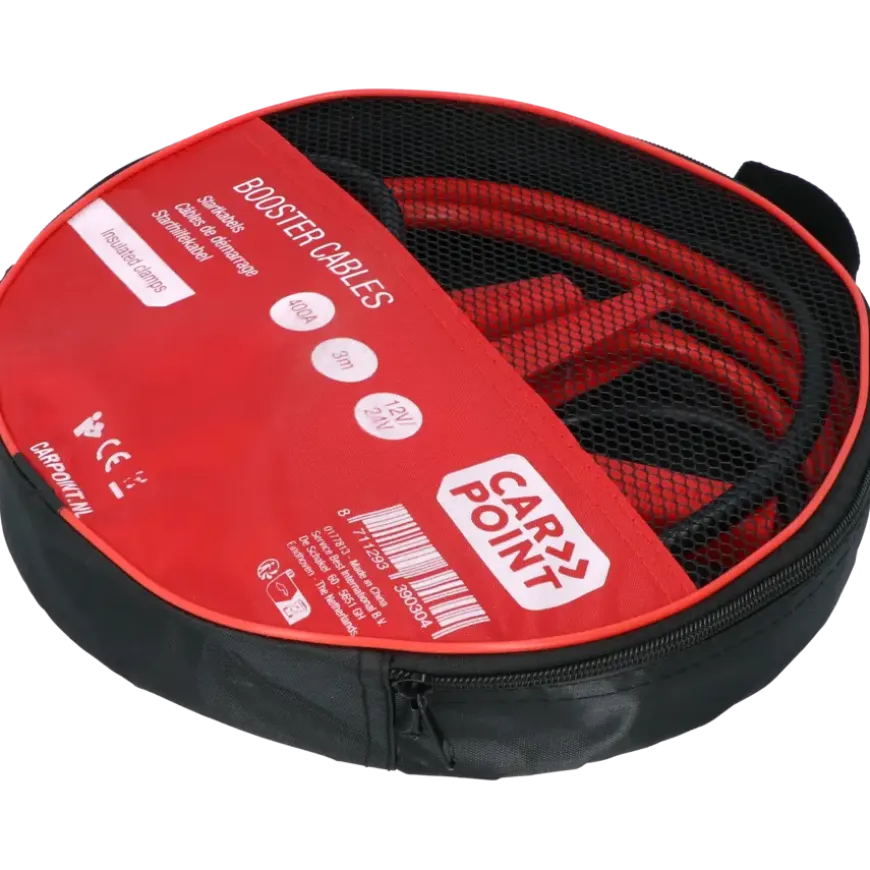 Carpoint startkabel 400A geïsoleerde klemmen