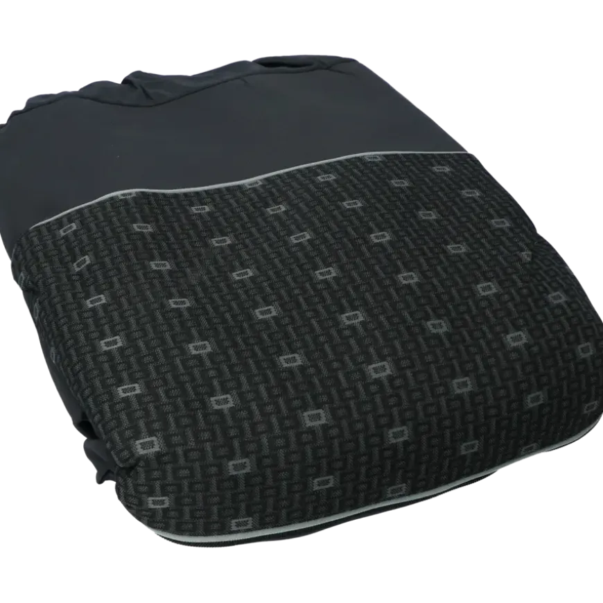 Carpoint Stoelhoesset Charcoal 9 Delig Zwart