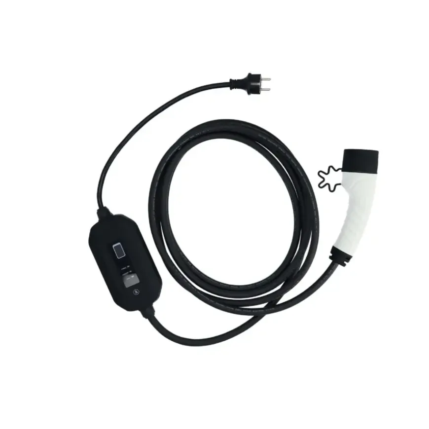 Carpoint 230v draagbare lader type 2 elektrische auto 1 fase 8-16a