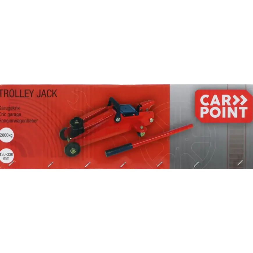 Carpoint Verrijdbare Garagekrik 2000kg