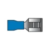 Carpoint Vlakstekerhuls 542 6.3x0.8mm blauw blister 10 Stuks