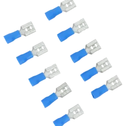 Carpoint Vlakstekerhuls 542 6.3x0.8mm blauw blister 10 Stuks