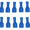 Carpoint Vlakstekerhuls 1542 6.3x0.8mm blauw blister 10 Stuks