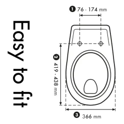 CEDO Jungle wc bril softclose duroplast