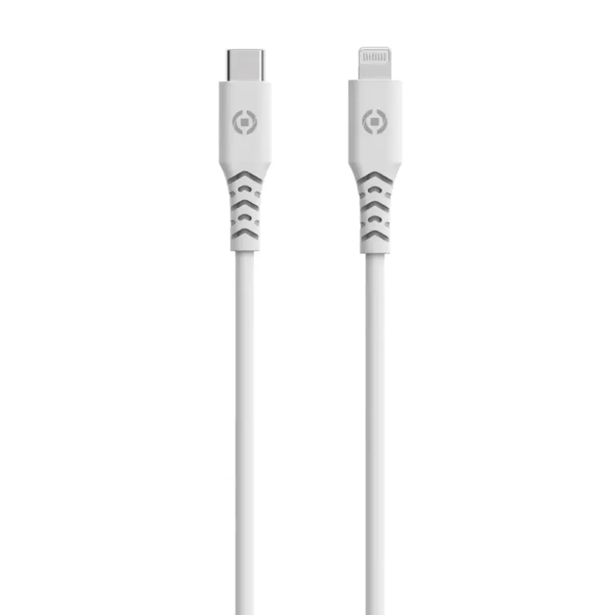Celly Planet USB-C lightning kabel wit 1,5 meter