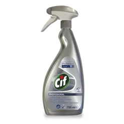 Geen Cif Pro Formula roestvrij staal reiniger 750 ml