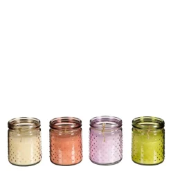 Mica Decorations Citronella Kaars in glas H12,5xd10cm