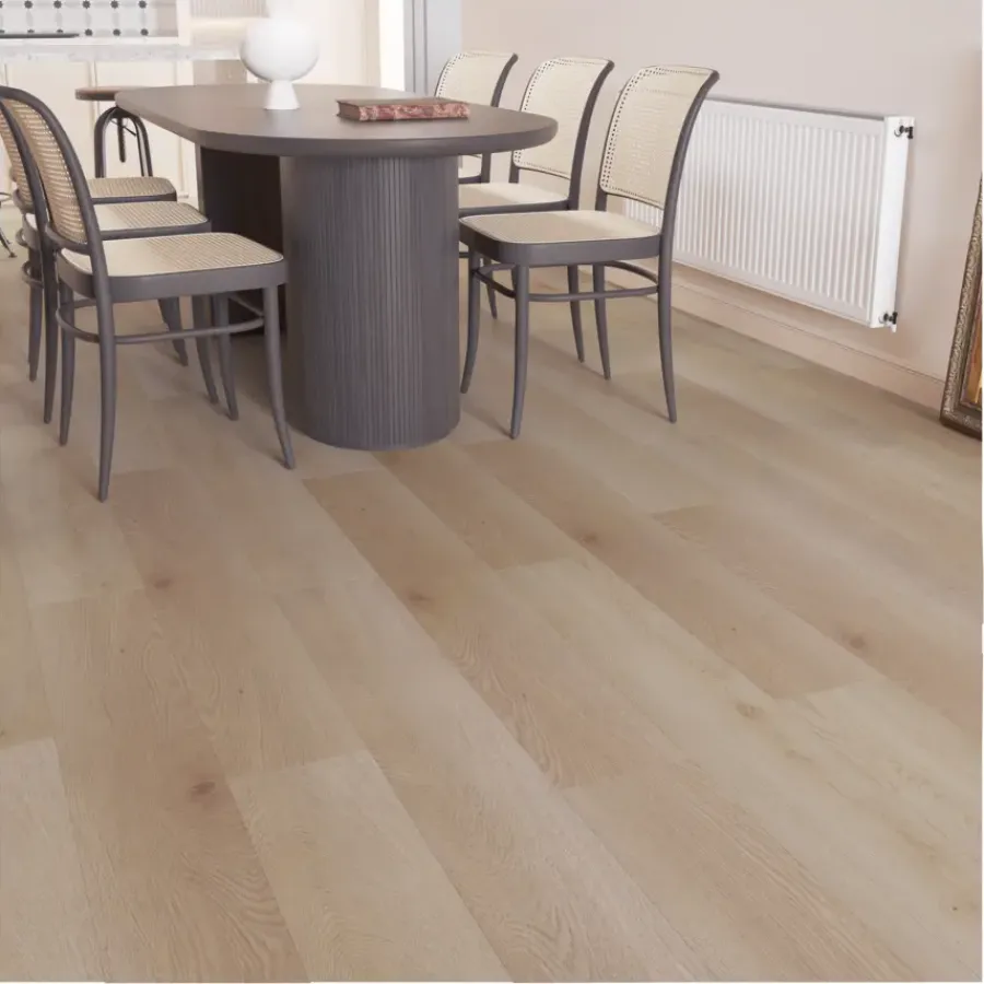 Geen Click PVC Basic lichtbruin eiken houtlook
