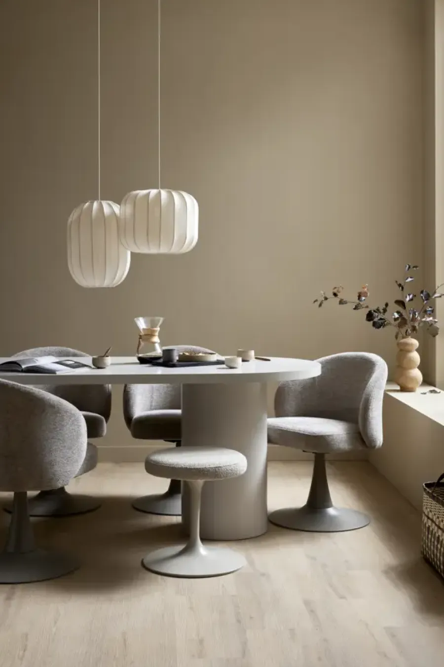 Geen Click PVC Manera naturel eiken houtlook incl. geintegreerde ondervloer