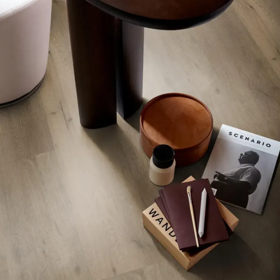 Geen Click PVC Progetto Lazaro donkerbruin eiken houtlook
