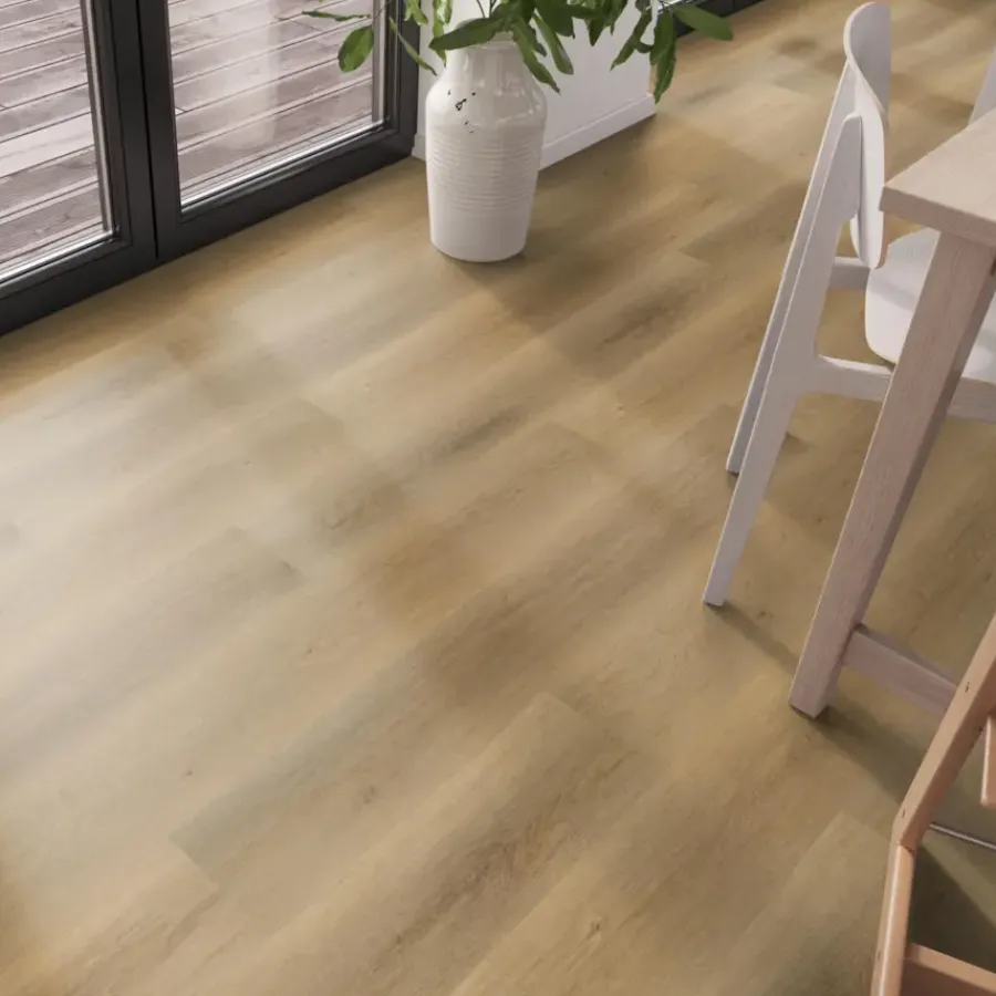 Geen Click PVC Progetto Saverna donkerbruin eiken houtlook