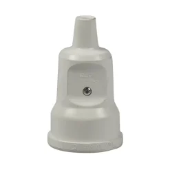 Contrastekker 10/16A PVC Randaarde Wit