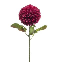 Emerald Dahlia pompom spray XL 77cm