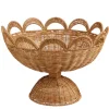 Geen Decoratie schaal bruin - h27xd40cm