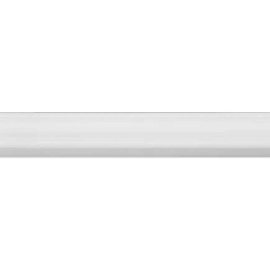 Decorlijst grenen wit gegrond 8x34 mm 270 cm