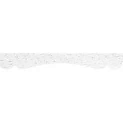 Decorlijst grenen wit gegrond 8x57mm 270cm