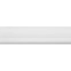 Decorlijst grenen wit gegrond 8x57mm 270cm