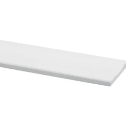Decorlijst grenen wit gegrond 8x57mm 270cm