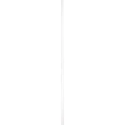 Decorlijst grenen wit gelakt 8x46mm 270cm