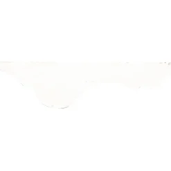 Decorlijst grenen 18x68 mm wit gegrond lengte 270 cm