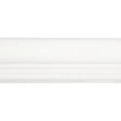 Decorlijst grenen 18x68 mm wit gegrond lengte 270 cm