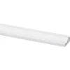 Decorlijst grenen 9x29 mm wit gegrond lengte 270 cm