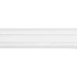 Decorlijst grenen 12x32 mm wit gegrond lengte 270 cm